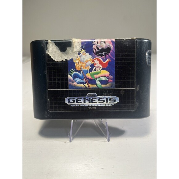 Ariel the Little Mermaid (Sega Genesis 1992)  Authentic & Tested - Picture 1 of 4